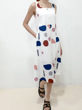 Circles Print Midi